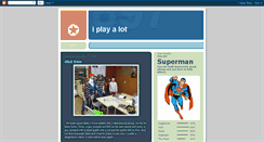 Desktop Screenshot of iplayalot.blogspot.com