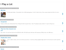 Tablet Screenshot of iplayalot.blogspot.com