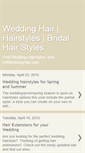 Mobile Screenshot of hrweddinghair.blogspot.com