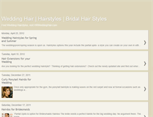 Tablet Screenshot of hrweddinghair.blogspot.com