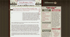 Desktop Screenshot of jackrussellusa.blogspot.com