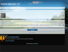 Tablet Screenshot of mbank-indonesia.blogspot.com