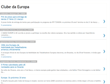 Tablet Screenshot of clubedaeuropa.blogspot.com