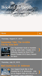 Mobile Screenshot of bookedtodeath.blogspot.com