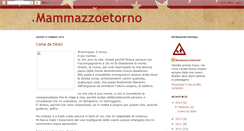 Desktop Screenshot of mammazzoetorno.blogspot.com