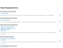 Tablet Screenshot of mammazzoetorno.blogspot.com