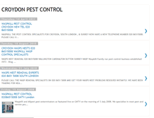 Tablet Screenshot of croydonpestcontrol.blogspot.com