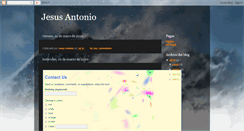 Desktop Screenshot of jesusantonio11.blogspot.com