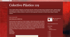 Desktop Screenshot of colectivoplastico119.blogspot.com