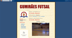 Desktop Screenshot of futsalgumiraes.blogspot.com