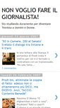 Mobile Screenshot of nonvogliofareilgiornalista.blogspot.com