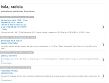 Tablet Screenshot of holaradiola.blogspot.com