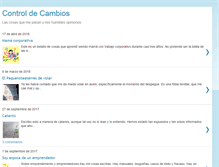 Tablet Screenshot of controldecambios.blogspot.com