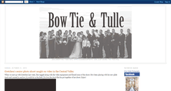 Desktop Screenshot of bowtieandtulle.blogspot.com