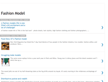 Tablet Screenshot of fashionnmodel.blogspot.com