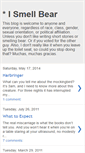 Mobile Screenshot of bearsmell.blogspot.com