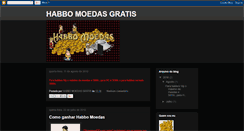 Desktop Screenshot of habbomoedasbra1.blogspot.com