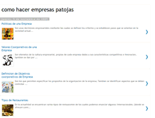 Tablet Screenshot of comohacerunaempresapatoja.blogspot.com