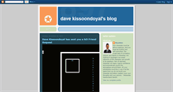 Desktop Screenshot of dkissoondoyal.blogspot.com