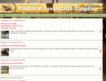 Tablet Screenshot of pastoraljuventudecatolica.blogspot.com
