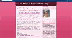 Desktop Screenshot of mswheelchairmass07.blogspot.com