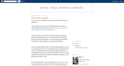 Desktop Screenshot of dellphone23.blogspot.com