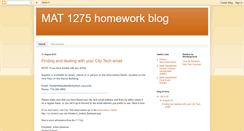 Desktop Screenshot of mat1275.blogspot.com