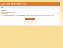 Tablet Screenshot of mat1275.blogspot.com