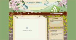 Desktop Screenshot of genesiscamila.blogspot.com