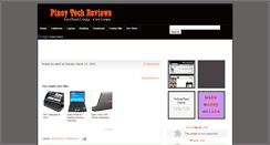 Desktop Screenshot of pinoytechreviews.blogspot.com