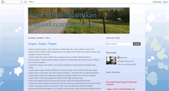 Desktop Screenshot of diaryrahsiakecantikan.blogspot.com