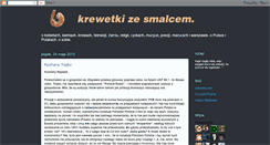 Desktop Screenshot of krewetkizesmalcem.blogspot.com