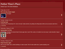 Tablet Screenshot of fathertimesplace.blogspot.com