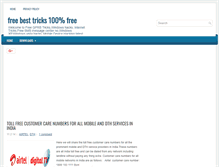 Tablet Screenshot of freebesttricks.blogspot.com