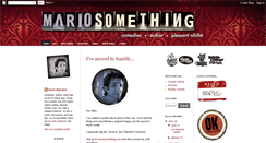 Desktop Screenshot of mariosomething.blogspot.com