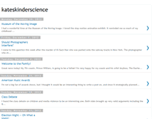 Tablet Screenshot of kateskinderscience.blogspot.com