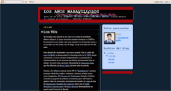 Desktop Screenshot of losanosmaravillosos.blogspot.com