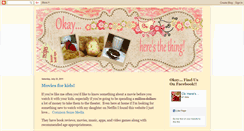 Desktop Screenshot of okayhereisthething.blogspot.com
