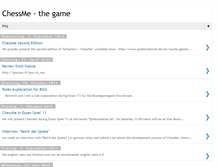 Tablet Screenshot of chessme-game.blogspot.com