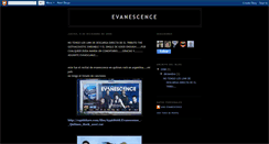 Desktop Screenshot of amg-evanescence.blogspot.com