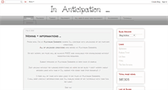 Desktop Screenshot of in-anticipati0n.blogspot.com
