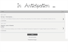 Tablet Screenshot of in-anticipati0n.blogspot.com