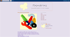 Desktop Screenshot of majaderias-juguetesbebes.blogspot.com