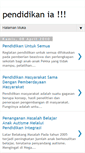 Mobile Screenshot of indrapendidikan.blogspot.com