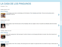 Tablet Screenshot of lacasadelospinguinos.blogspot.com