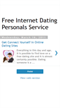 Mobile Screenshot of internetdating-personals.blogspot.com