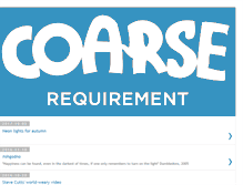 Tablet Screenshot of coarserequirementlubbock.blogspot.com