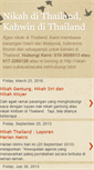 Mobile Screenshot of nikah-kahwin-thailand.blogspot.com