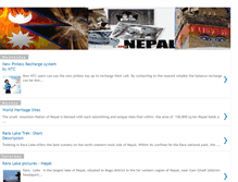 Tablet Screenshot of happeningsinnepal.blogspot.com