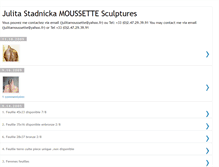 Tablet Screenshot of julita-moussette-sculptures.blogspot.com